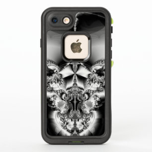 Elegant Silver en Black Abstract