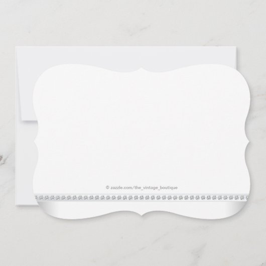 Elegant Silver en Blue Twin Boy Baby shower Kaart (Achterkant)