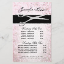 Elegant Silver en Roze Glam Services en Pricing
