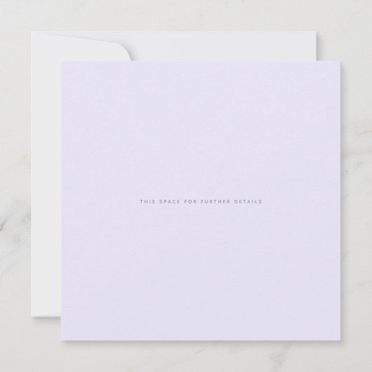 Elegant Silver faux foil greenery Wedding Kaart (Achterkant)