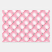 Elegant Silver Glam Bling Silver Glitter Gift Inpakpapier Vel (Voorkant)