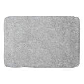 Elegant Silver Glitter Badmat (Voorkant)