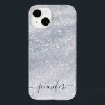 Elegant Silver Glitter Case-Mate iPhone 14 Hoesje<br><div class="desc">Ontdek de verfijning en veerkracht van de Silver Glitter Hoesje-Mate iPhone 14 Hoesje. Dit zorgvuldig vervaardigde hoesje beschermt niet alleen uw iPhone 14, maar voegt ook een element van glamour toe aan uw alledaagse stijl. Gemaakt van hoogwaardige materialen, biedt het duurzaamheid en bescherming tegen onbedoelde druppels en schuren. Het betoverende...</div>
