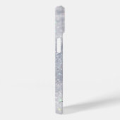 Elegant Silver Glitter Case-Mate iPhone Case (Achterkant / Rechts)