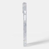 Elegant Silver Glitter Case-Mate iPhone Case (Achterkant / Links)