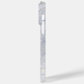 Elegant Silver Glitter Case-Mate iPhone Case (Achterkant / Links)