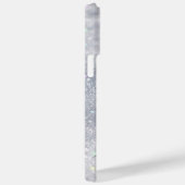 Elegant Silver Glitter Case-Mate iPhone Case (Achterkant / Rechts)