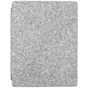 Elegant Silver Glitter iPad Cover