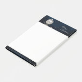 Elegant Silver Glitter Ornament - Post-it® notes (Schuin)