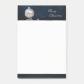 Elegant Silver Glitter Ornament - Post-it® notes (Voorkant)