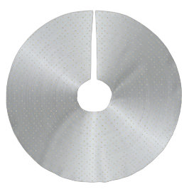 Elegant Silver Gold Stippen Kerstmis Kerstboom Rok