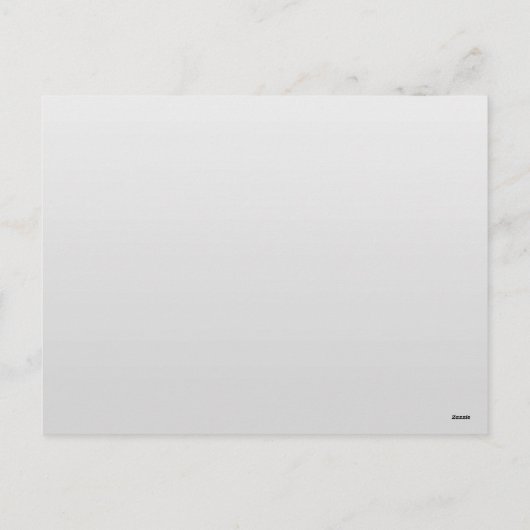 Elegant Silver laat het ontwerp sparen de datumkaa Feestdagenkaart (Achterkant)