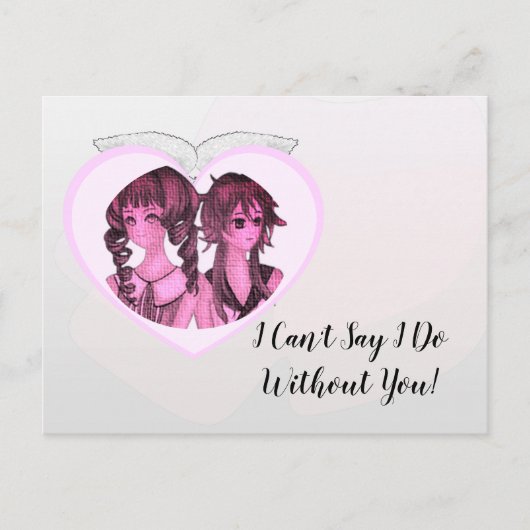 Elegant Silver Leaves zal mijn Bridesmaid zijn Briefkaart (Voorkant)