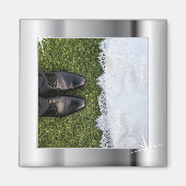 Elegant Silver Lijst Magneet (Voorkant)