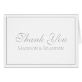 Elegant Silver Minimalist Weddenschap Hartelijk da (Voorkant Horizontaal)