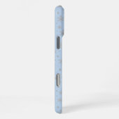 Elegant Silver Snowflake | Winter Holiday iPhone Hoesje (Rechterkant)