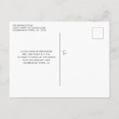 Elegant Silver Sparkle Glitter Drift Quinceañera Briefkaart (Achterkant)