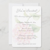 Elegant Silver Stripes Floral Vrijgezellenfeest Kaart (Achterkant)