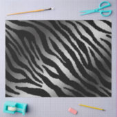 Elegant Silver Tiger Tissuepapier (Craft)