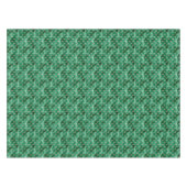 Elegant Silver Trees Kerstmis Tafelkleed (Voorkant (Horizontaal))