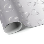 Elegant Silver Wedding Hearts Cadeaupapier<br><div class="desc">Elegant Silver met Silver Hearts Wedding Gift Wrap. Ook geweldig voor verjaardagen. Gemaakt met vectorafbeeldingen met hoge resolutie voor een professionele afdruk. OPMERKING: (Alle design van zazzle-producten zijn "prints", tenzij anders vermeld) Als u vragen hebt over dit product, kunt u contact met mij opnemen op siggyscott@comcast.net of mijn winkel bezoeken...</div>