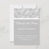 ELEGANT SILVER WHITLACE VERANDERT DE DATUM (Voorkant)