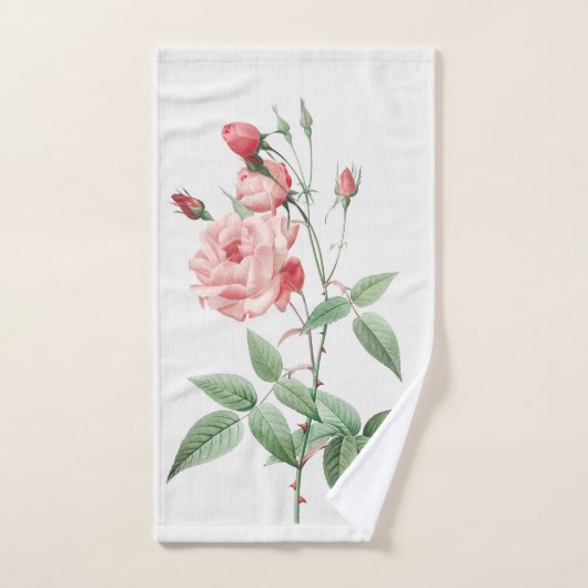 Elegant simpele bloem bad handdoek (Handdoek)
