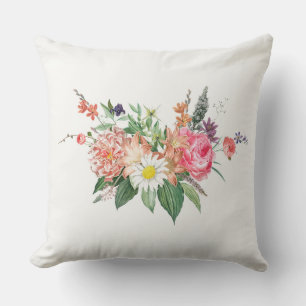 Elegant simpele floranje kussen