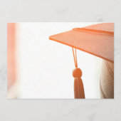 Elegant Simple Afstuderen High School Afstuderen Aankondiging (Achterkant)