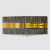 Elegant, Simple Bride/Groom Guestbook Gastenboek (Volledig)