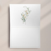 Elegant Simple Calla Lily Eucalyptus Sympathy Bedankkaart