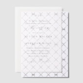 Elegant Simple Calligraphy Wedding Vellum Uitnodigingen (Offset (Uitnodiging))