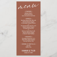 Elegant Simple Contemmodern Typography Terracotta