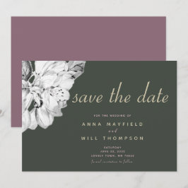 Elegant Simple Cottcore Wedding Save the Date
