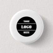 Elegant Simple Custom Round Button for Branding (Voorkant)