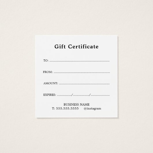 Elegant  Simple Deep Dark Grey Faux Gold Heart  Vierkante Visitekaartjes (Achterkant)