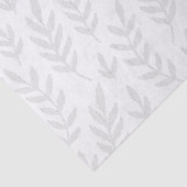 ELEGANT SIMPLE LEAF PATTERN PLANT FOLIAGE BOTANIC TISSUEPAPIER (Detail)