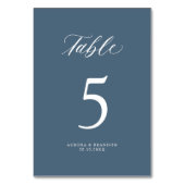 Elegant Simple Minimalist Modern Wedding Kaart (Achterkant)