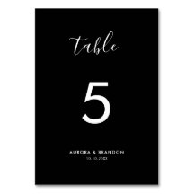 Elegant Simple Minimalist Modern Wedding