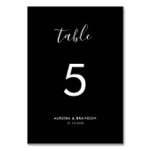 Elegant Simple Minimalist Modern Wedding Kaart (Voorkant)