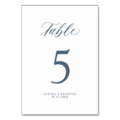 Elegant Simple Minimalist Modern Wedding Kaart (Voorkant)