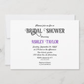 Elegant Simple Minimalist Script-Vrijgezellenfeest Kaart (Voorkant)