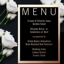 Elegant Simple Modern Minimalist Gold Wedding