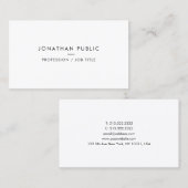 Elegant Simple Moderne Sjabloon Professional Visitekaartje (Voorkant / Achterkant)