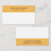 Elegant Simple Sjabloon Professional Modern Visitekaartje (Voorkant / Achterkant)