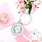 Elegant Simple Starfish and Shells Bridesmaid Gift Sleutelhanger