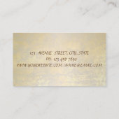 Elegant Simple, Stippen, Conffeti Visitekaartje (Achterkant)