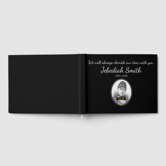Elegant & Simple Sympathies Guestbook Gastenboek (Volledig)