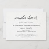 Elegant Simple Typografie | Koelschoenen Kaart (Voorkant)