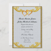 Elegant Simple Wedding Invitation Kaart (Voorkant)
